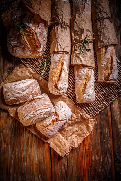 Pane fresco diverso