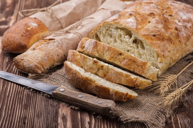 Pane fresco fatto in casa