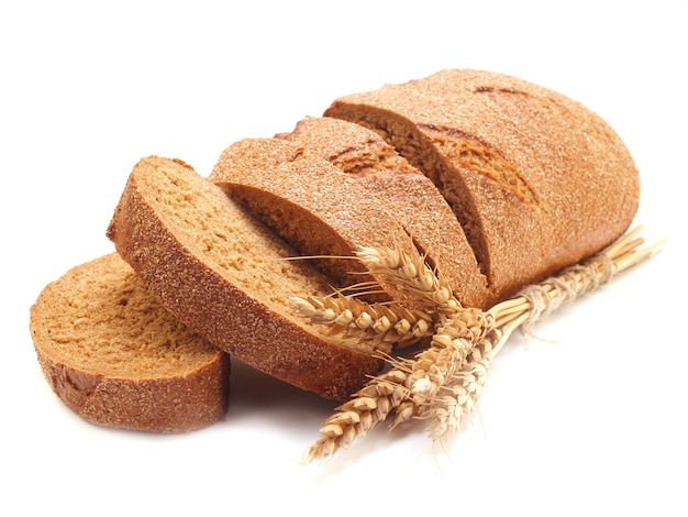 Pane fresco tagliato a fette