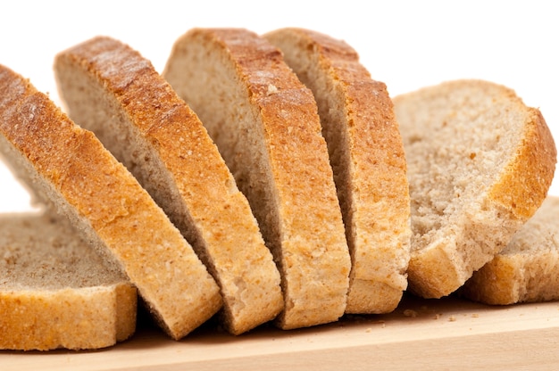 Pane integrale fatto in casa, buonissimo e fresco.