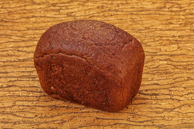 Pane nero dietetico alimentare sano