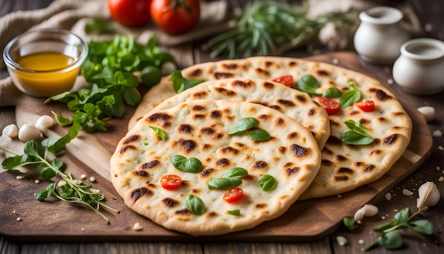 Pane piatto senza glutine