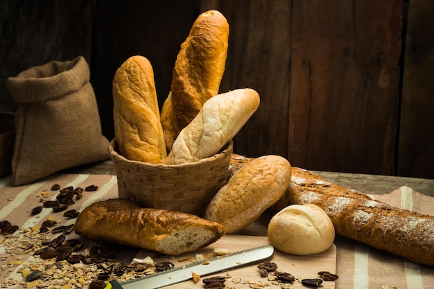 Pane sulla tavola