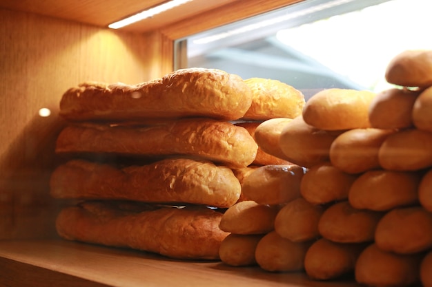 Pane sullo scaffale.