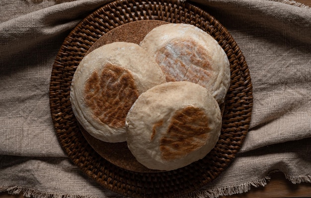 Pane tradizionale portoghese Bolo Do Caco