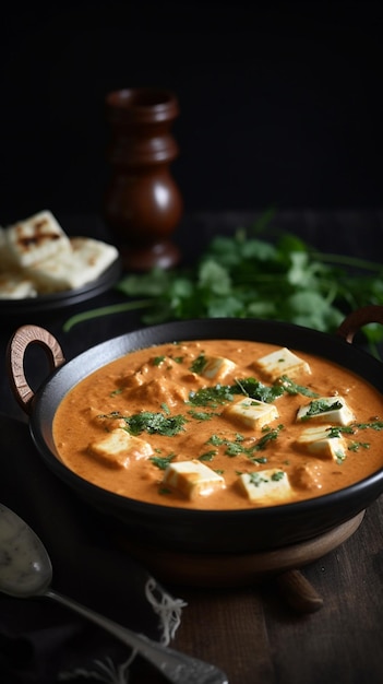 Paneer tikka masala è un popolare piatto indiano.