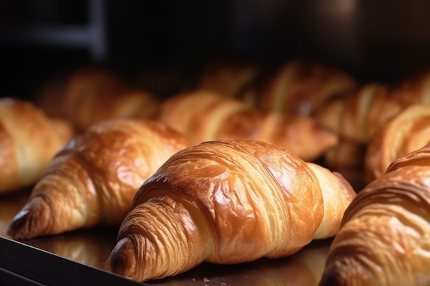 Panetteria croissant Pasticceria alimentare burro Genera AI