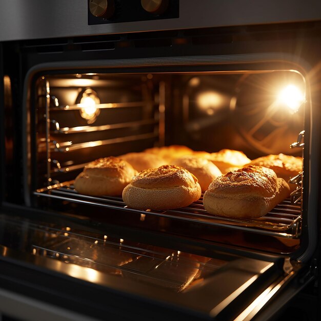 Panetti cotti in forno