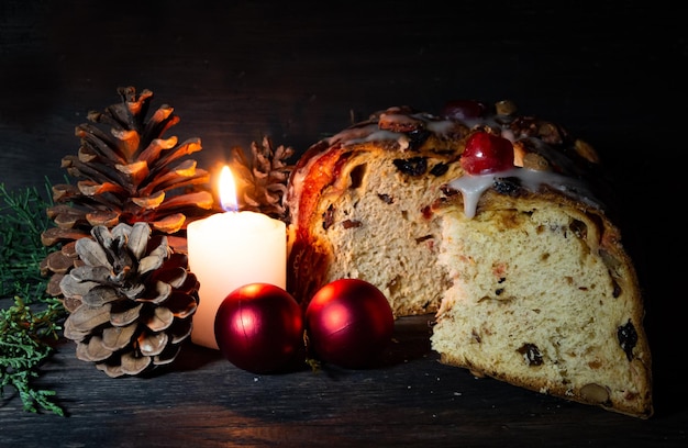 Panettone alla frutta per Natale