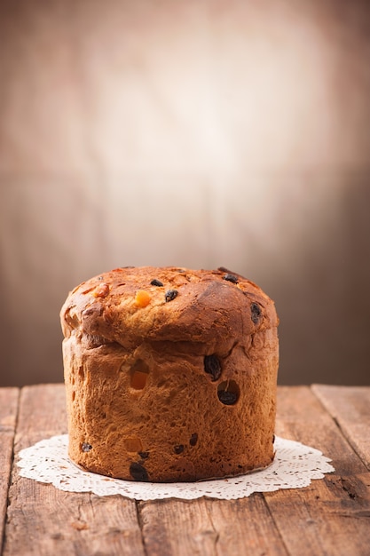 Panettone natalizio italiano