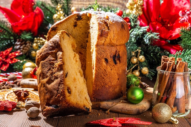 Panettone natalizio