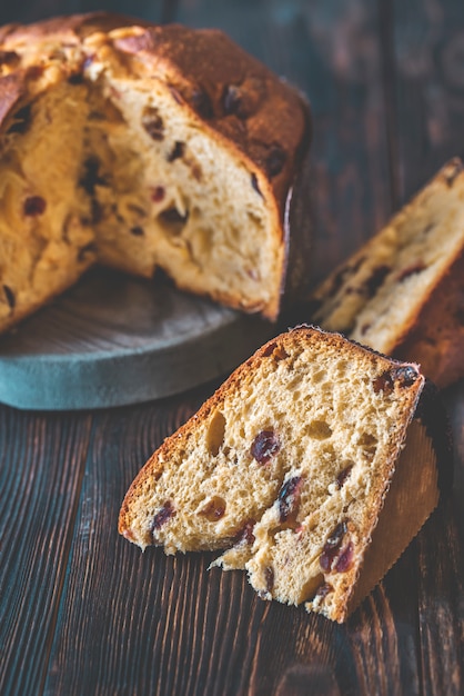 Panettone: sezione trasversale