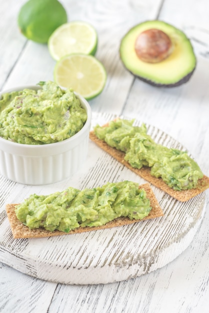 Panini con guacamole