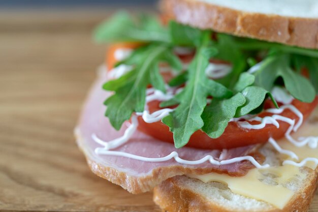 Panino alla rucola