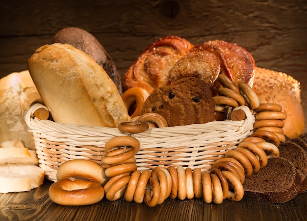 Panino con zucchero e primo piano di essiccazione