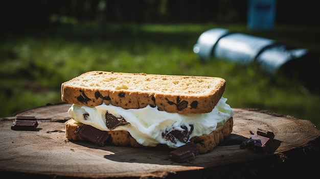 Panino gelato Soffici panini che abbracciano una pallina di gelato: un mix di calda morbidezza e fresca cremosità