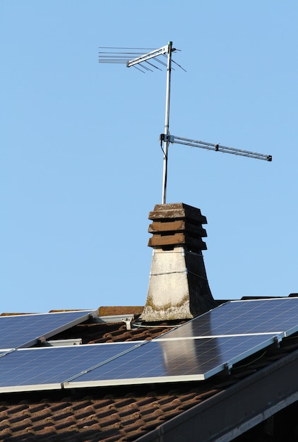 pannello solare sul tetto