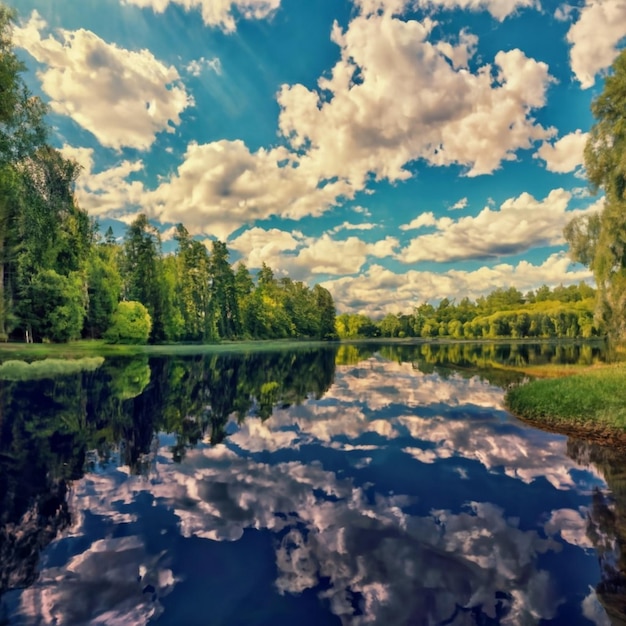 Panorama del lago di Ginevra