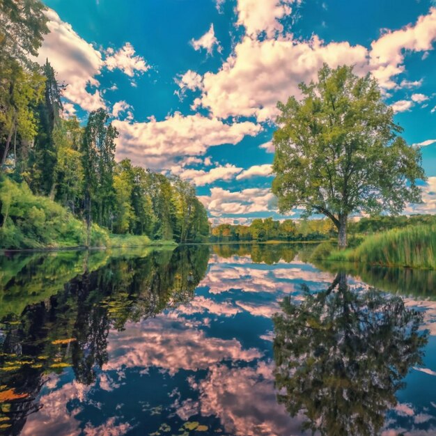 Panorama del lago di Ginevra