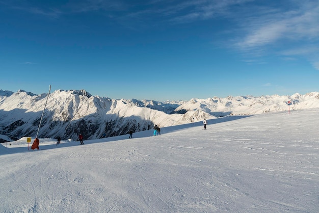 Panorama della stazione sciistica austriaca di Ischgl