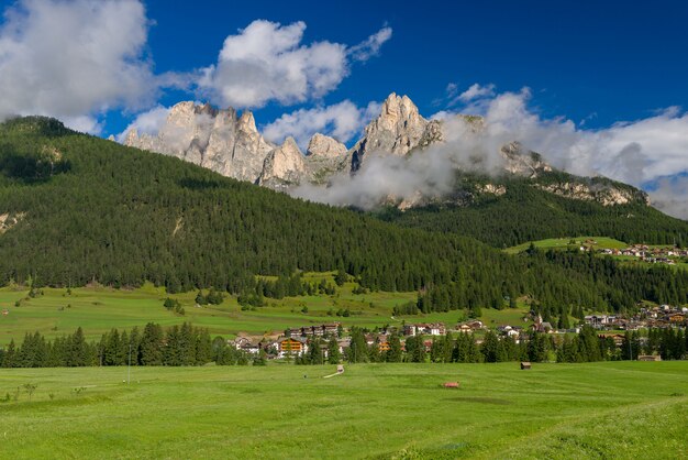 Panorama della Val di Fassa