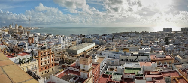 Panorama di Cadice Spagna