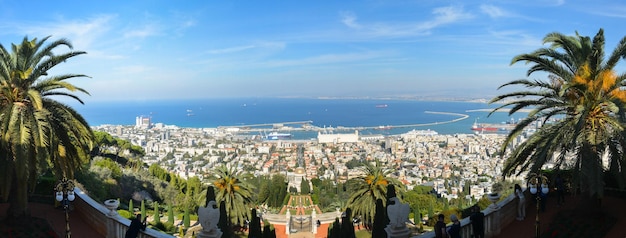 Panorama di Haifa