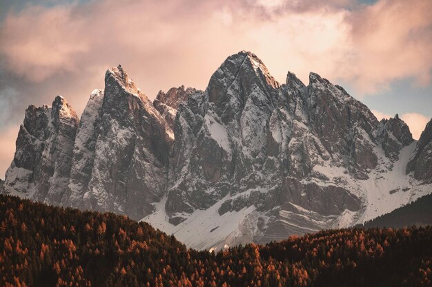 panorama di rabbia di montagna