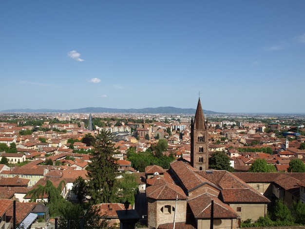 Panorama di Torino visto dalle colline di Rivoli