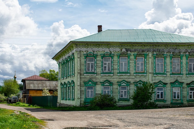 Panorama di un'antica città russa