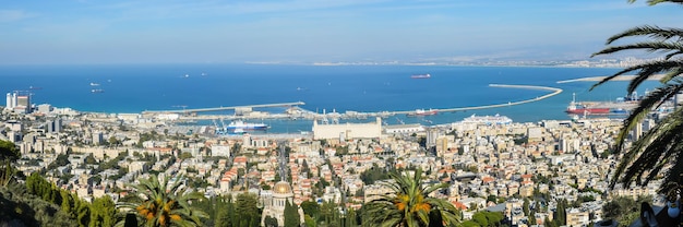 Panorama Haifa da Caramel Hill