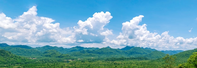 Panorama paesaggio natura