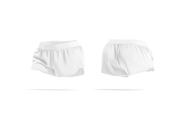 Pantaloncini bianchi da donna Pantaloni sportivi o pantaloncini traspiranti Mini abbigliamento esterno in tessuto per l'uniforme