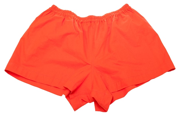 Pantaloncini grandi Calico rossi da uomo