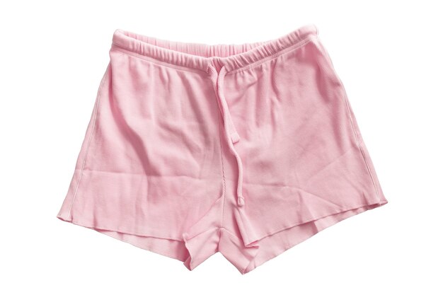 Pantaloncini rosa isolati