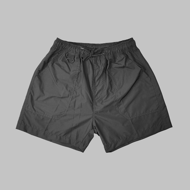 Pantaloncini sportivi di colore nero Pantaloncini di colore nero Polyester