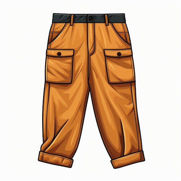 pantaloni di cartone animato