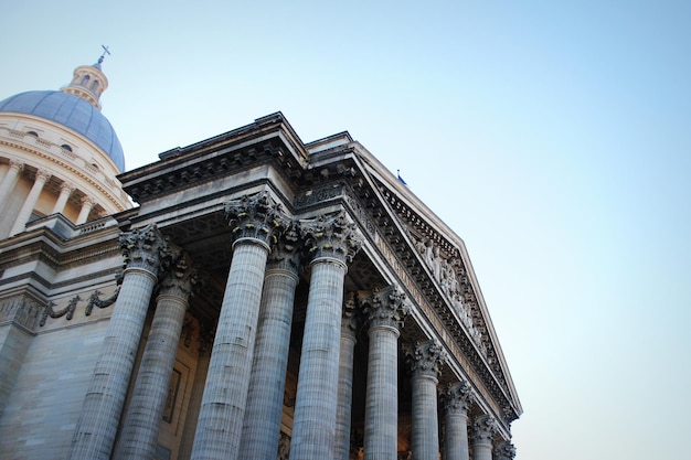 Pantheon storico nel quartiere latino di Parigi, Francia