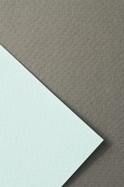 Papier Kraft grezzo carta di sfondo consistenza grigio colori blu Mockup con spazio di copia per il testo