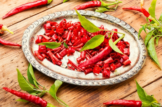 Paprika in polvere e peperoncino