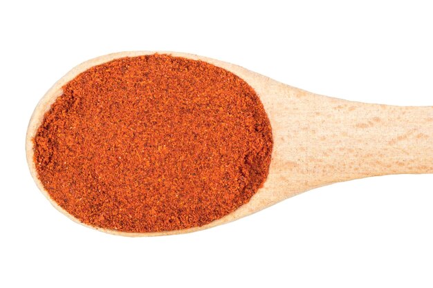 Paprika nel cucchiaio