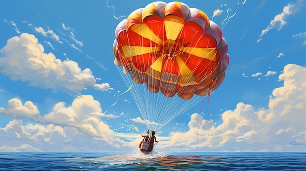 Parasailing