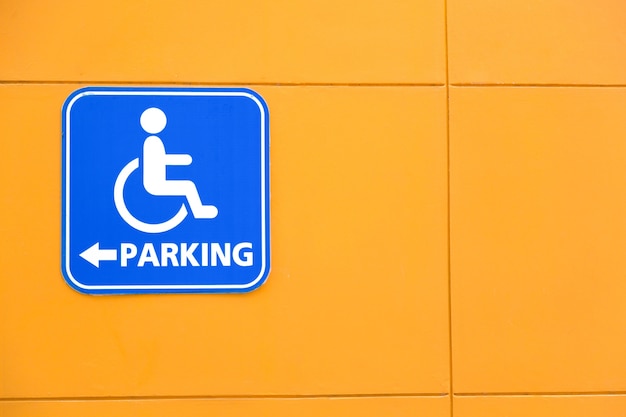 Parcheggio per disabili