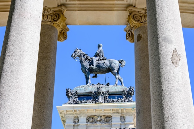 Parco Alfonso XII del Retiro Madrid