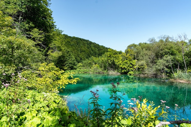 Parco dei laghi di Plitvice in Croazia