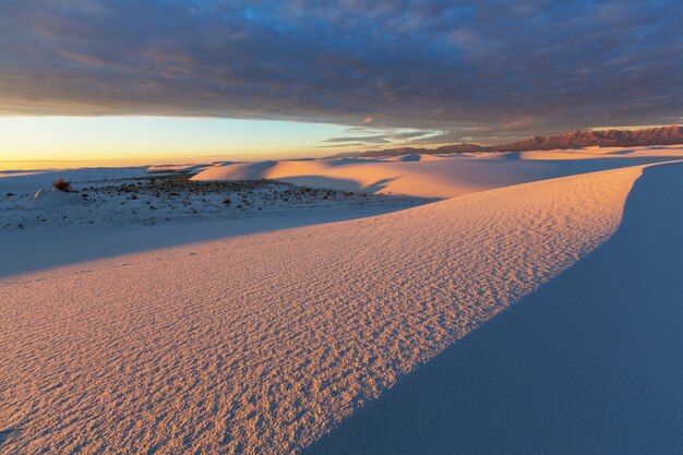 Parco di White Sands negli Stati Uniti