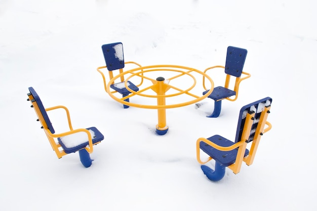 Parco giochi sulla neve