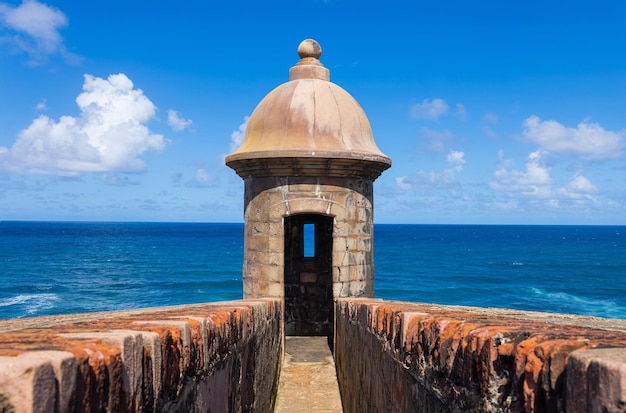 Parco nazionale Castillo San Felipe del Morro Fortezza nel vecchio sito UNESCO di San Juan Porto Rico