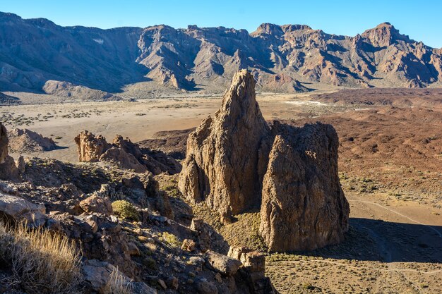 Parco Nazionale del Teide, Tenerife, Isole Canarie, Spagna. Bella foto del vulcano inattivo spagnolo Teide