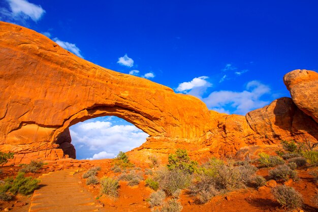 Parco nazionale di arché in Moab Utah USA